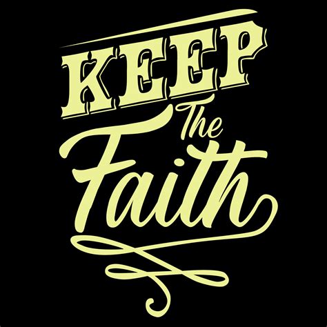 keeping faith