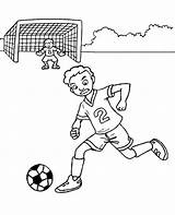 Football Game Drawing Playing Boys Coloring Color Print Topcoloringpages Paintingvalley sketch template