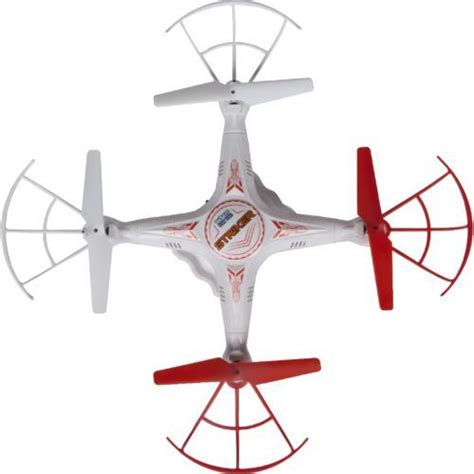 world tech toys striker spy drone remote control quadcopter  indooroutdoor camera white