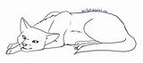 Cat Lineart Cliparts Deviantart sketch template