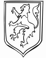 Bahamas Griffin Crests Knight sketch template