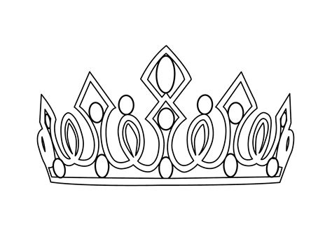 crown coloring page miriamilacosta