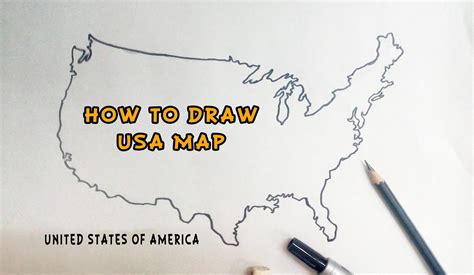 map  usa drawing  getdrawings
