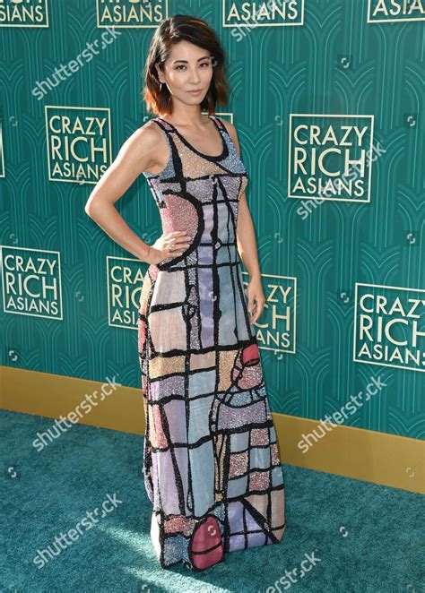 jing lusi arrives premiere crazy rich editorial stock photo stock