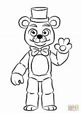 Bonnie Coloring Pages Fnaf Toy Getcolorings Bon Color Printable Breakthrough Print sketch template