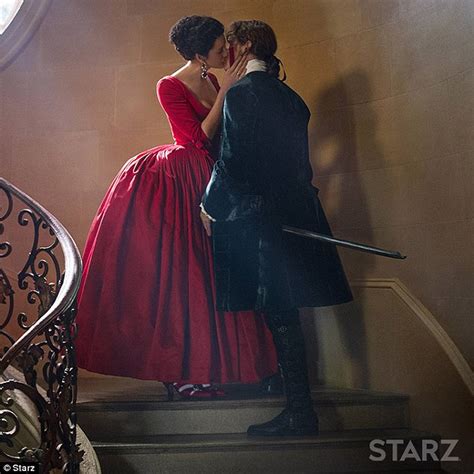 caitriona balfe teases steamy scenes in outlander daily mail online