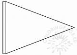 Coloring Pennant Pertaining Coloringpage Cumed sketch template