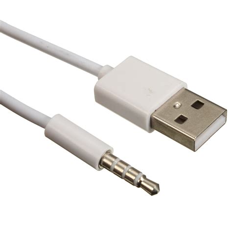 mm aux audio plug jack  usb  male charge cable adapter cord