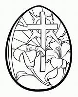 Coloring Easter Pages Printable Stained Glass Popular Sheets Religious sketch template