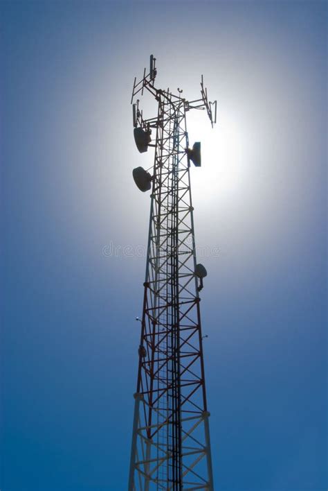 cell tower royalty  stock photo image