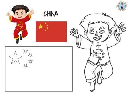 china coloring page  printables treasure hunt  kids