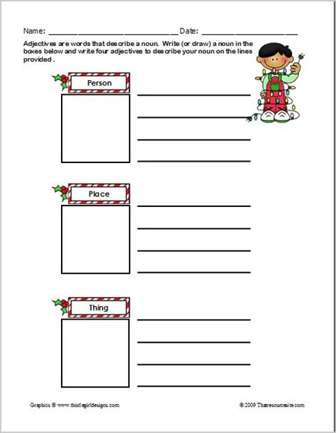 resource site christmas themed worksheets   grammar