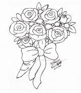 Bouquet Drawing Roses Flowers Rose Bunch Sketch Wedding Flower Draw Drawings Drawn Pencil Sketches Getdrawings Paintingvalley 2010 Deviantart sketch template