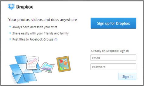 share dropbox files   facebook group hongkiat
