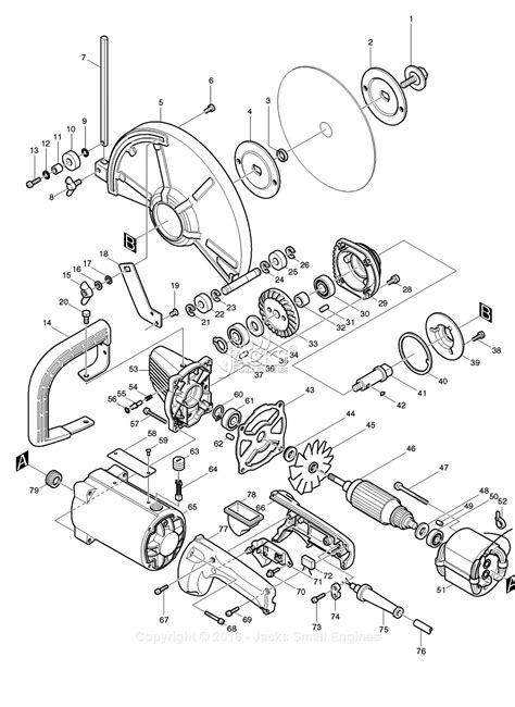 makita  parts diagram  assembly