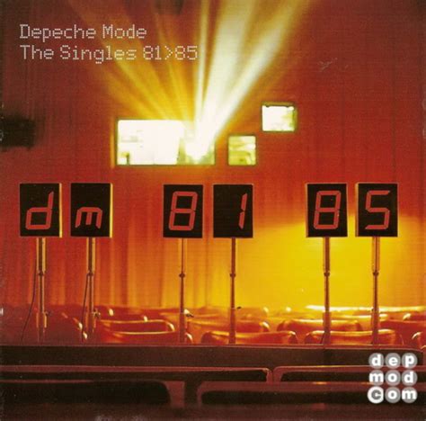 the singles 81 85 — depeche mode discography
