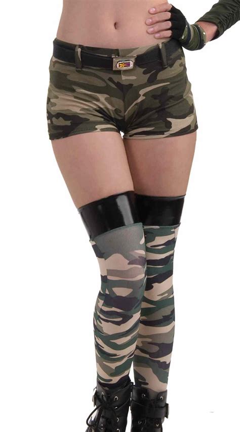 Combat Cutie Camo Shorts Camouflage Shorts Army Shorts Sexy Army Outfits