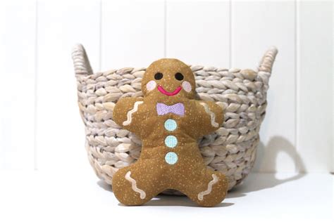 easy ith   hoop gingerbread man stuffie softie toy machine