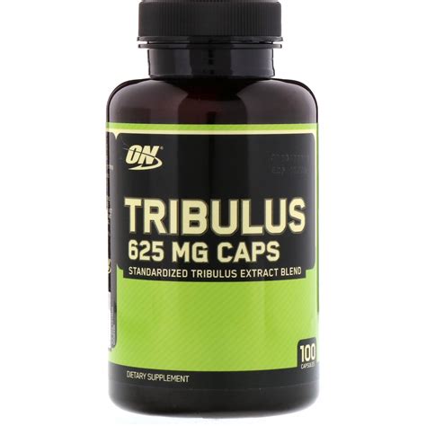 optimum nutrition tribulus  mg  capsules super supplement