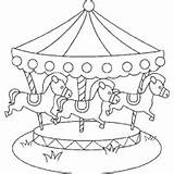 Carousel Pony Coloring Surfnetkids sketch template