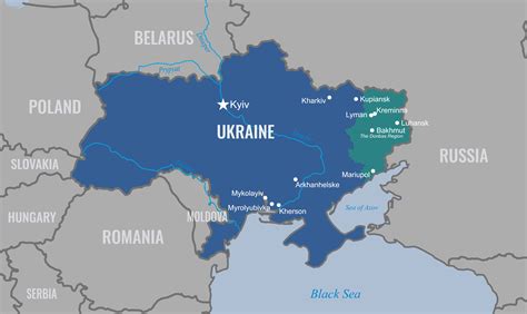 map  ukraine bakhmut  latest map update