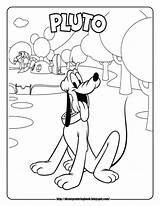 Clubhouse Pluto Coloring4free Dinokids Jake Colorat Minnie Planse Goofy Copilul Getdrawings öppna sketch template