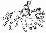 Cowboy Strijders Paard Kleurplatenwereld Uitprinten sketch template