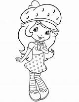 Strawberry Shortcake Coloring Pages Drawing Characters Printable Cartoon Color Clipart Henna Book Sheets Drawings Girls Pdf sketch template