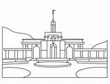 Bountiful Lds Temples Slc Clipground sketch template