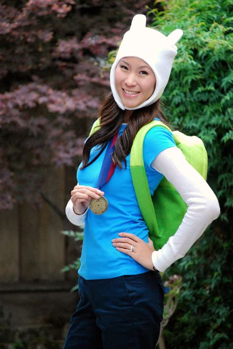 new cosplay adventure time with female finn the stylish geek