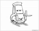 Mater Tow Dessins Getcolorings Coloriages Getdrawings sketch template