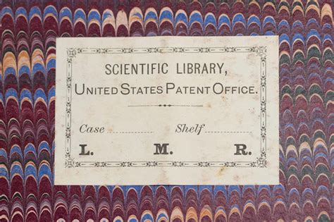 scientific library   united states patent office aaron newcomer