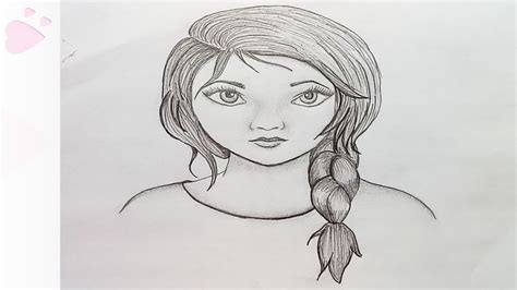 easy drawings  girls faces   draw  face