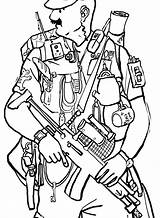 Police Coloring Pages Uniform Officer Getcolorings Color sketch template