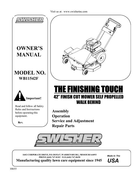 swisher pull  mower parts diagram  wiring diagram