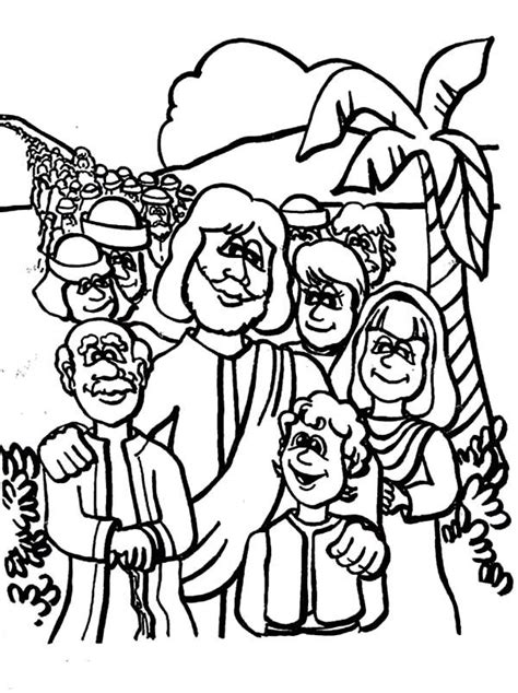 pin  disciples coloring pages