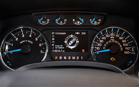 dashboard interface display options ford  forum community  ford truck fans