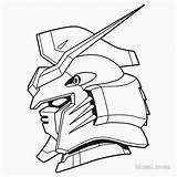 Gundam Deathscythe Wing Transformers sketch template