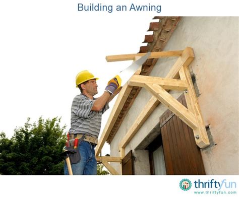 building  awning thriftyfun