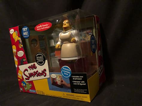 The Simpsons Lunch Lady Doris World Of Springfield Environment New In