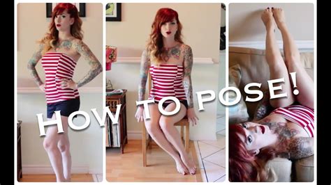 how to be a pinup model series posing part 1 by cherry dollface youtube