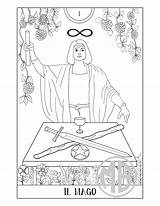 Tarot Pages 1733 sketch template