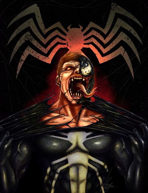 venom by elgenocide on deviantart venom venom spiderman