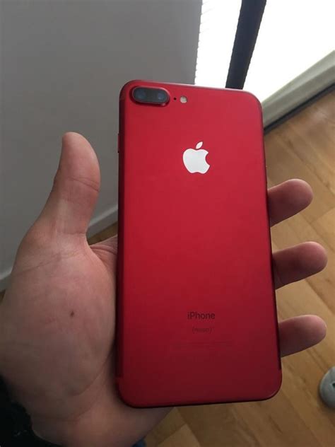 Apple Iphone 7 Plus 128 Gb Red Special Edition Like New Must Have