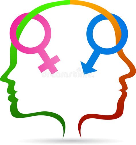 Male Female Sex Symbol Stock Vector Illustration Of