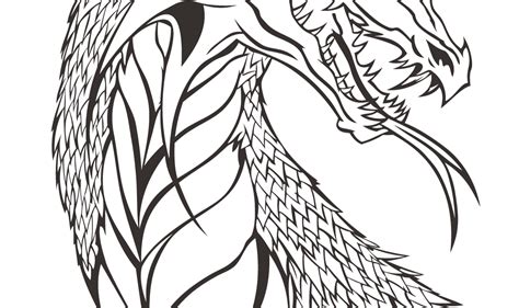 dragon head coloring page  printable coloring pages coloring pages