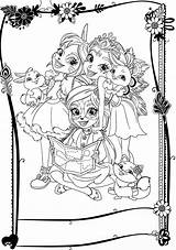 Enchantimals Coloring Pages Printable Youloveit Kids Fun Votes Choose Board sketch template