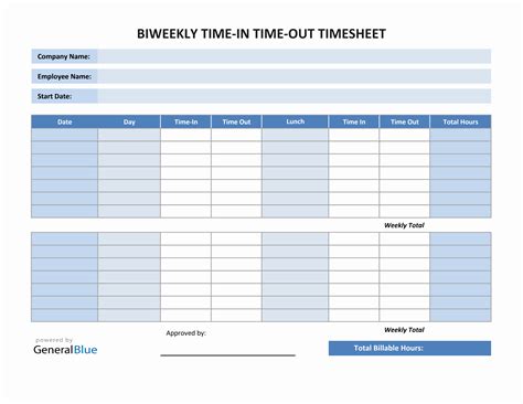 excel biweekly time  time  timesheet
