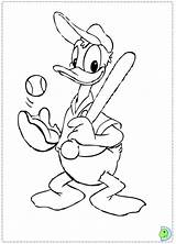 Dinokids Donald Coloring Duck Close Disney sketch template