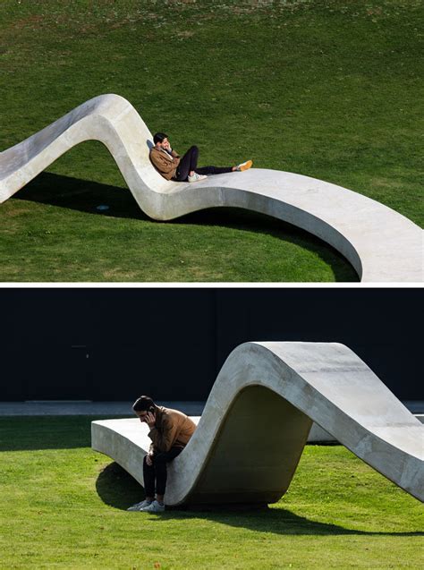 fahr   designed   concrete sculpture named loop contemporist